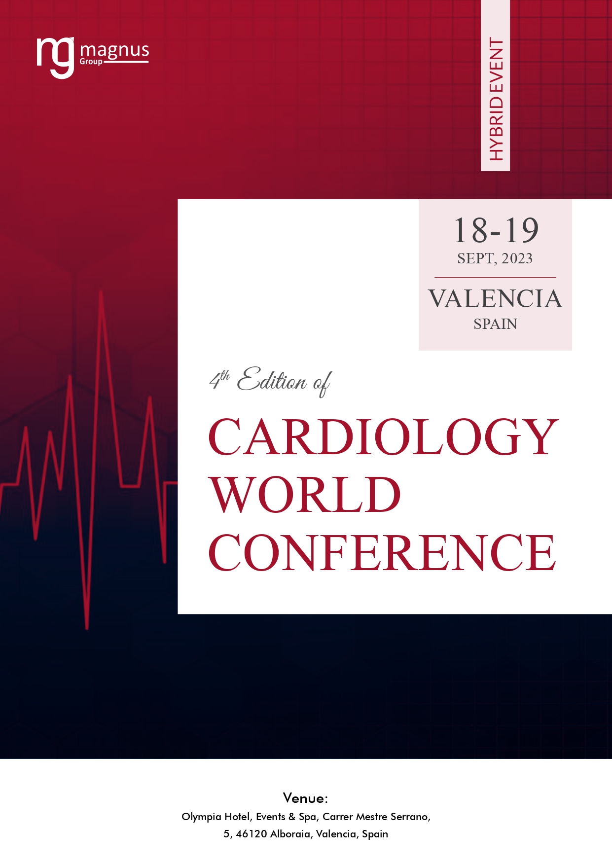 4th Edition of Cardiology World Conference | Valencia, Spain Book