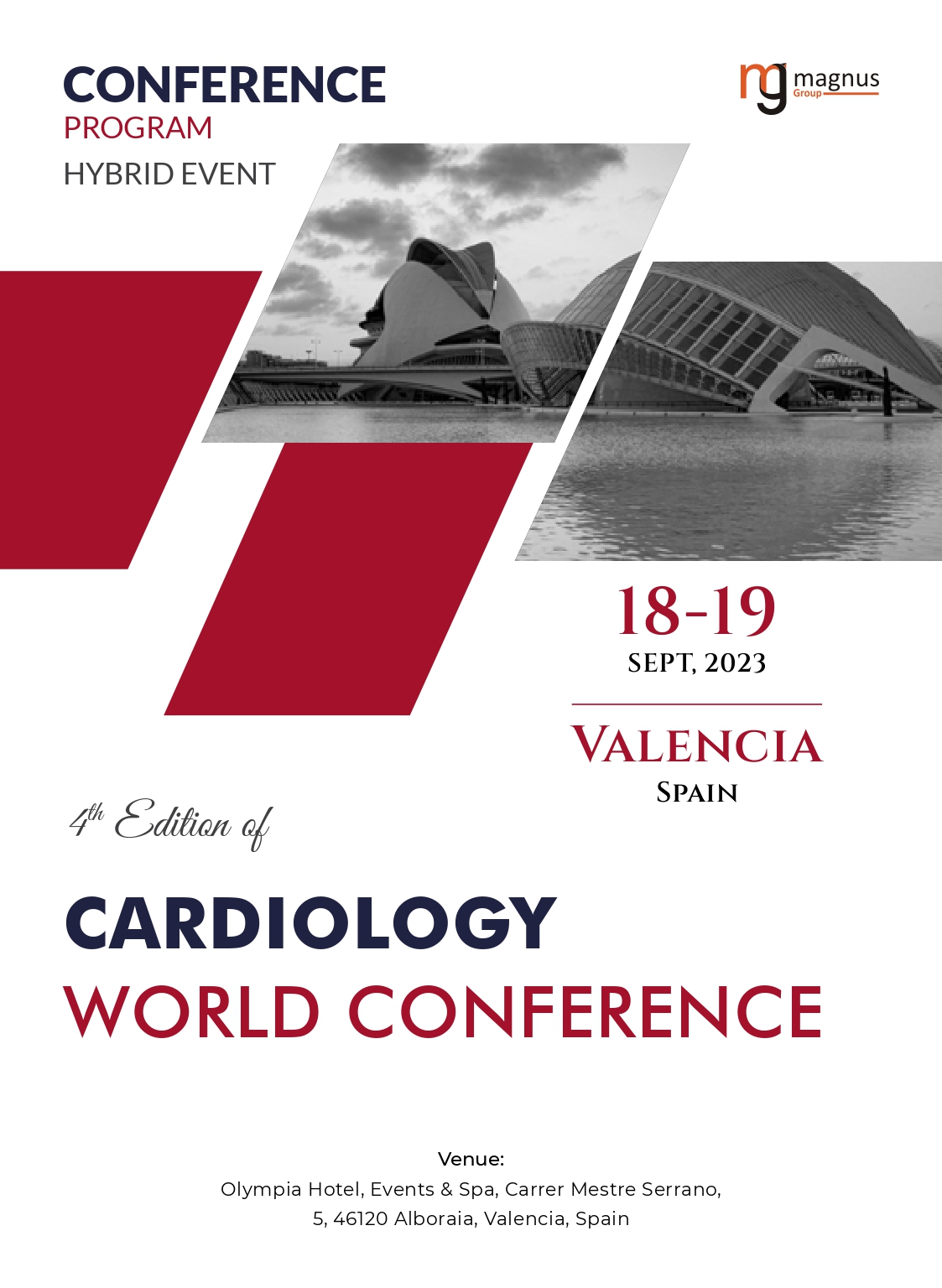 4th Edition of Cardiology World Conference | Valencia, Spain Program